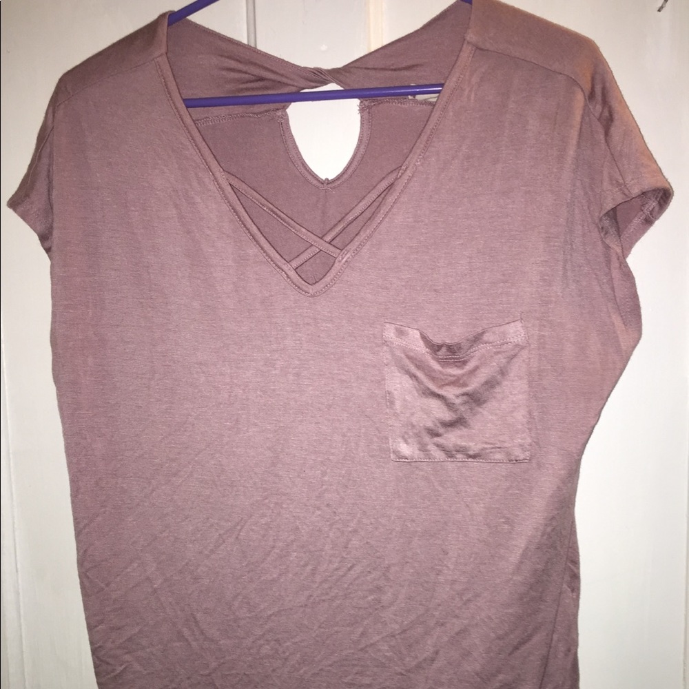 Ladies tee top blouse